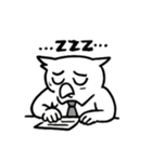 社畜ふくろう（個別スタンプ：17）