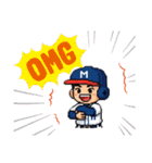ドット絵野球少年スタンプ（個別スタンプ：11）