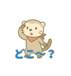 フリマ出展仲間と使うフェレットスタンプ（個別スタンプ：13）