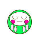 まんまるダルマちゃん【彩】（個別スタンプ：14）