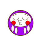 まんまるダルマちゃん【彩】（個別スタンプ：16）