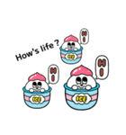 にぎやかスタンプ①（個別スタンプ：5）