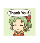 昔のRPGキャラ風のスタンプ4（個別スタンプ：7）