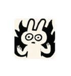 静かなうさぎ〜喋らない優しさ〜（個別スタンプ：4）