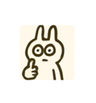 静かなうさぎ〜喋らない優しさ〜（個別スタンプ：7）