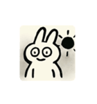 静かなうさぎ〜喋らない優しさ〜（個別スタンプ：9）