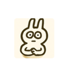 静かなうさぎ〜喋らない優しさ〜（個別スタンプ：10）