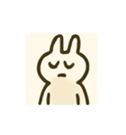 静かなうさぎ〜喋らない優しさ〜（個別スタンプ：11）