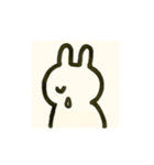 静かなうさぎ〜喋らない優しさ〜（個別スタンプ：14）
