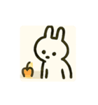 静かなうさぎ〜喋らない優しさ〜（個別スタンプ：15）