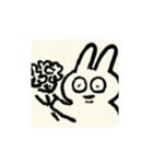 静かなうさぎ〜喋らない優しさ〜（個別スタンプ：22）