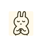 静かなうさぎ〜喋らない優しさ〜（個別スタンプ：23）