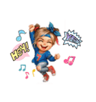 かわキュン女の子スタンプ❸（個別スタンプ：2）