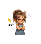 かわキュン女の子スタンプ❸（個別スタンプ：11）