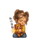 かわキュン女の子スタンプ❸（個別スタンプ：12）