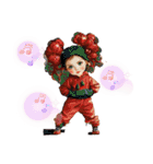 かわキュン女の子スタンプ❸（個別スタンプ：19）