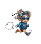 かわキュン女の子スタンプ❸（個別スタンプ：25）