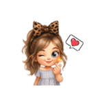 かわキュン女の子スタンプ❸（個別スタンプ：26）