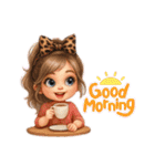 かわキュン女の子スタンプ❸（個別スタンプ：27）