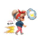 かわキュン女の子スタンプ❸（個別スタンプ：30）