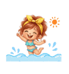 かわキュン女の子スタンプ❸（個別スタンプ：31）