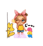 かわキュン女の子スタンプ❸（個別スタンプ：32）