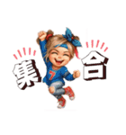 かわキュン女の子スタンプ❸（個別スタンプ：35）