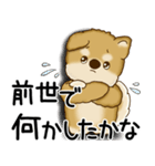 柴犬 2025 「文句と心の声」（個別スタンプ：9）