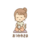 ゆらりのまったりヨガライフ（個別スタンプ：4）