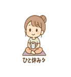 ゆらりのまったりヨガライフ（個別スタンプ：6）