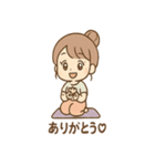 ゆらりのまったりヨガライフ（個別スタンプ：8）