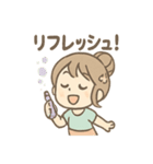 ゆらりのまったりヨガライフ（個別スタンプ：16）