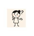 ゆりまるの日常スタンプ（個別スタンプ：1）