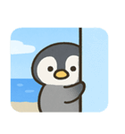 海のペンギン@SFW（個別スタンプ：4）