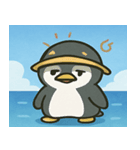 海のペンギン@SFW（個別スタンプ：23）