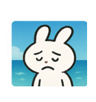 海のウサギ@SFW（個別スタンプ：1）