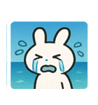 海のウサギ@SFW（個別スタンプ：2）