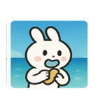 海のウサギ@SFW（個別スタンプ：6）