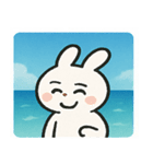 海のウサギ@SFW（個別スタンプ：7）