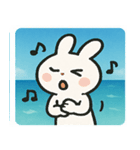 海のウサギ@SFW（個別スタンプ：10）