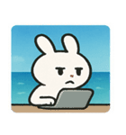 海のウサギ@SFW（個別スタンプ：11）