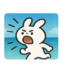 海のウサギ@SFW（個別スタンプ：16）