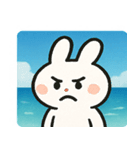 海のウサギ@SFW（個別スタンプ：17）