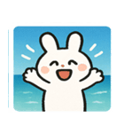 海のウサギ@SFW（個別スタンプ：22）