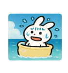 海のウサギ@SFW（個別スタンプ：25）