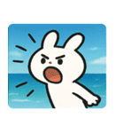 海のウサギ@SFW（個別スタンプ：32）