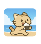 海のネコ2@SFW（個別スタンプ：3）