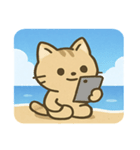 海のネコ2@SFW（個別スタンプ：7）