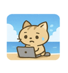 海のネコ2@SFW（個別スタンプ：8）