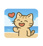 海のネコ2@SFW（個別スタンプ：10）